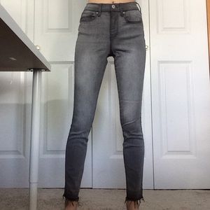 Aeropostale Grey Skinny Jeans